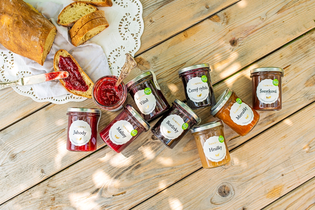 Lifestyle produktové fotografie Marmelády Šafránka — foto 2